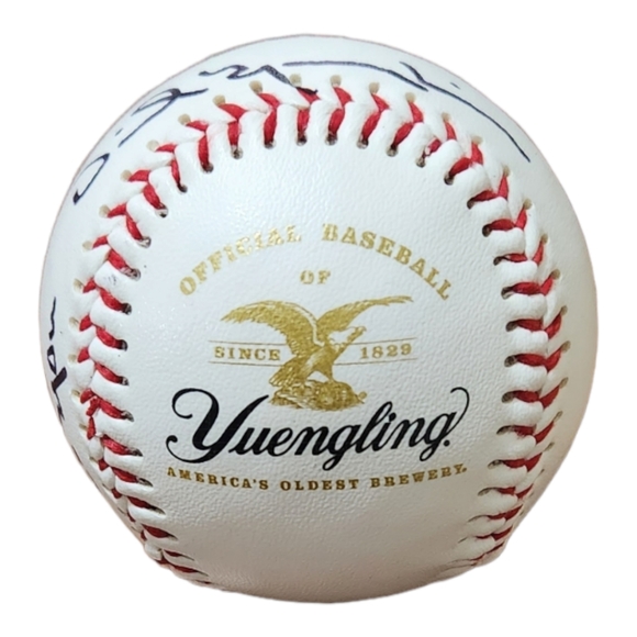 Autographed by Billionaire Dick Yuengling Offical Baseball of Yuengling - Picture 4 of 9